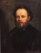 Gustave Courbet Pierre-Joseph Proudhon oil painting on canvas